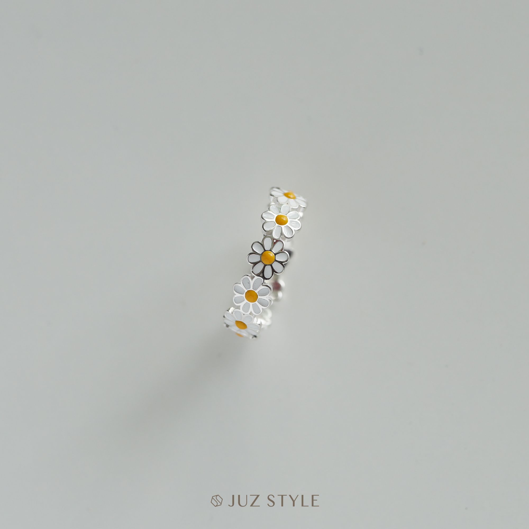  Nhẫn bạc daisies 