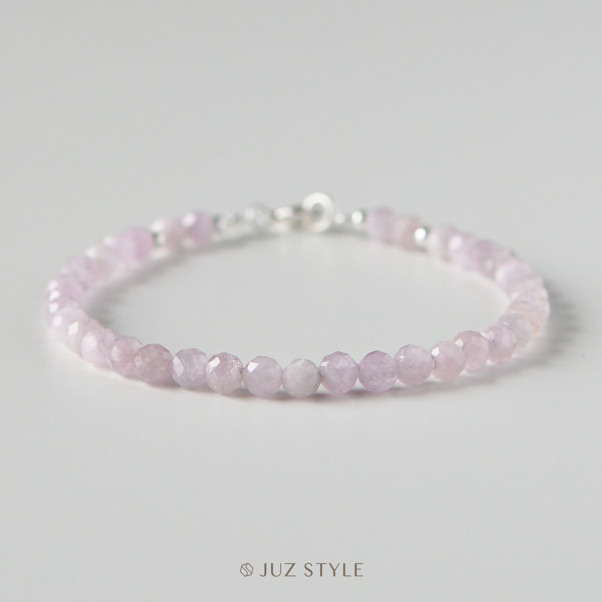  Vòng tay đá Kunzite 4mm 