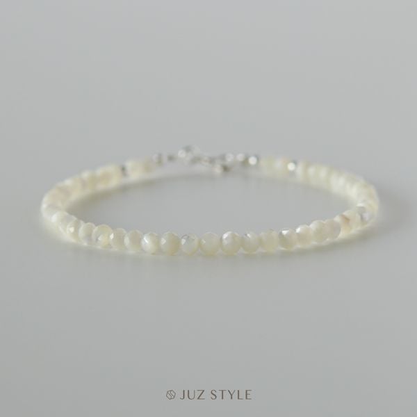  Vòng tay đá vỏ xà cừ 3.3mm 