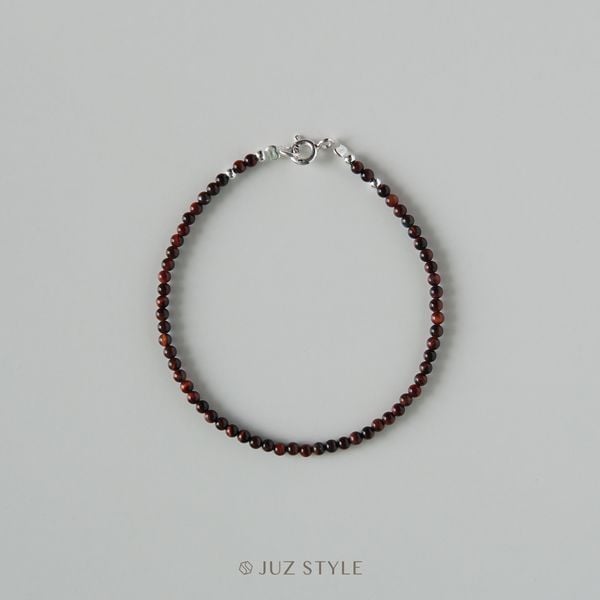  Vòng tay đá Red tiger’s eye 2.4mm 