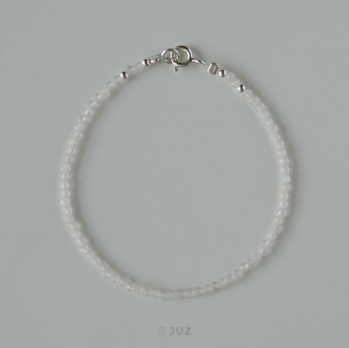  Vòng tay đá Rose quartz 2mm 