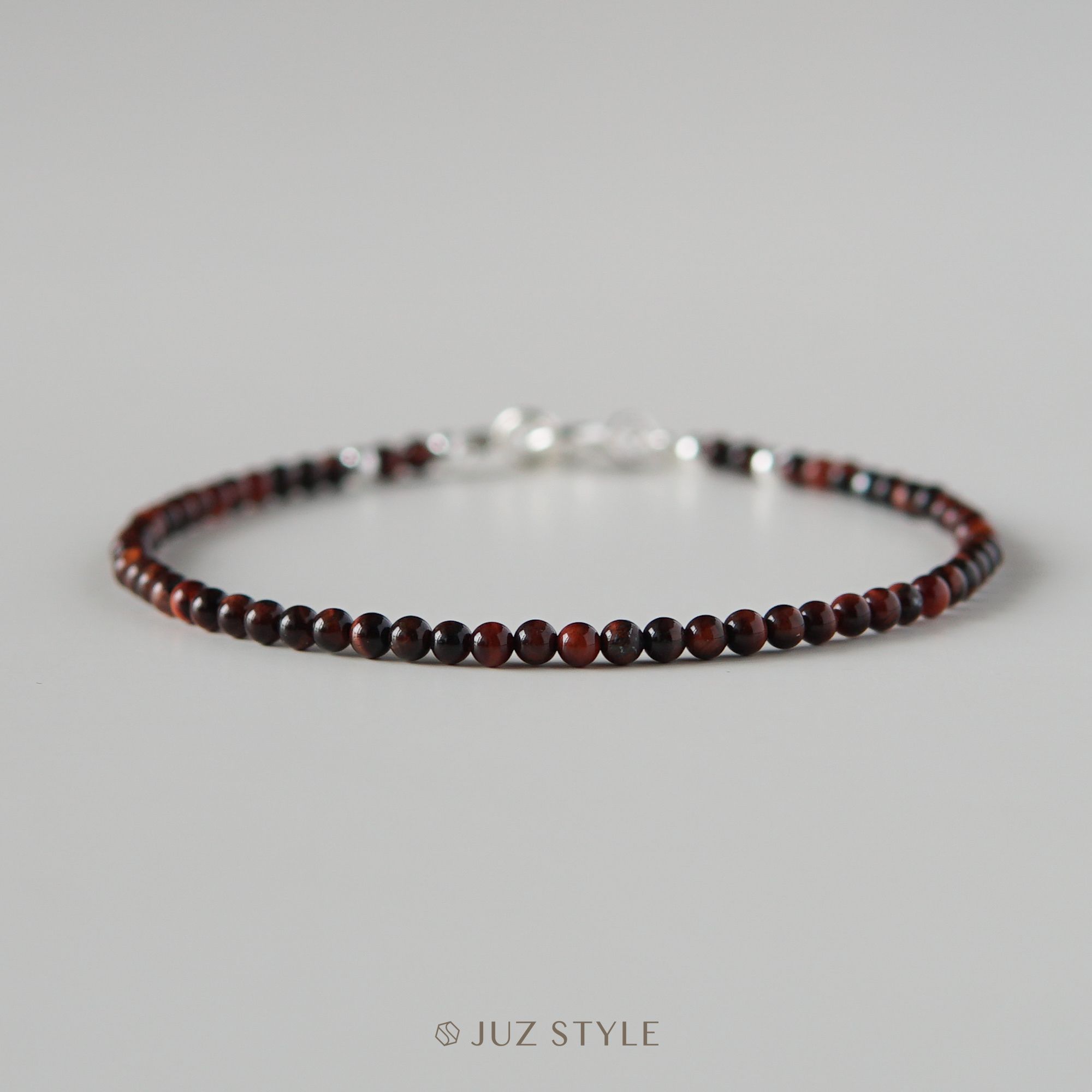  Vòng tay đá Red tiger’s eye 2.4mm 
