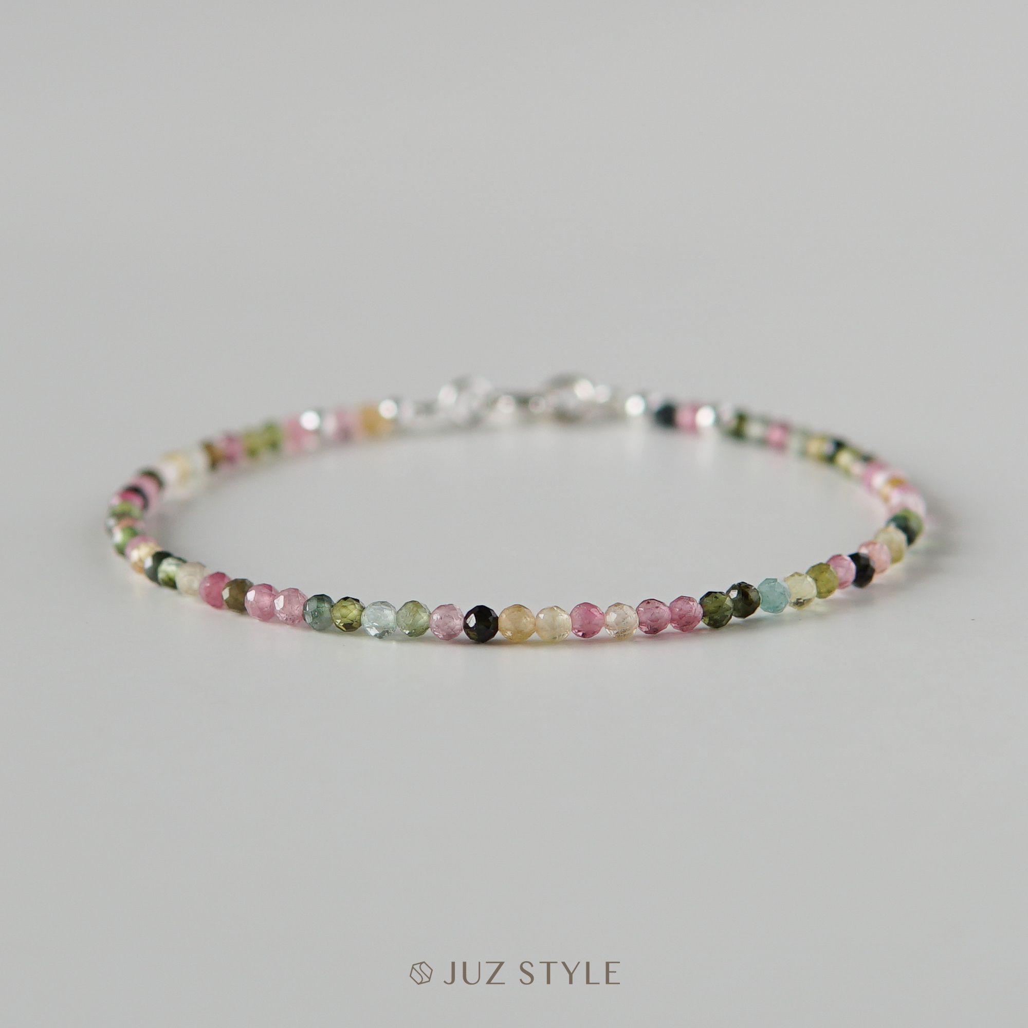  Vòng tay đá Tourmaline 2.1mm 