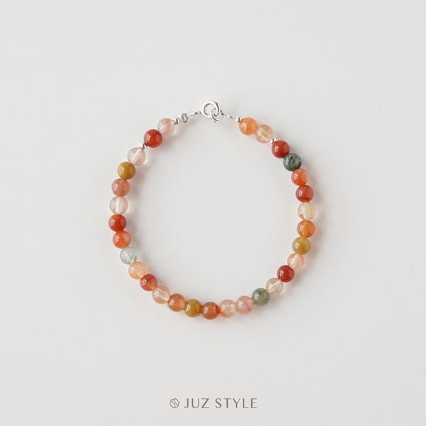  Vòng tay đá Phúc Lộc Thọ 4.8mm 