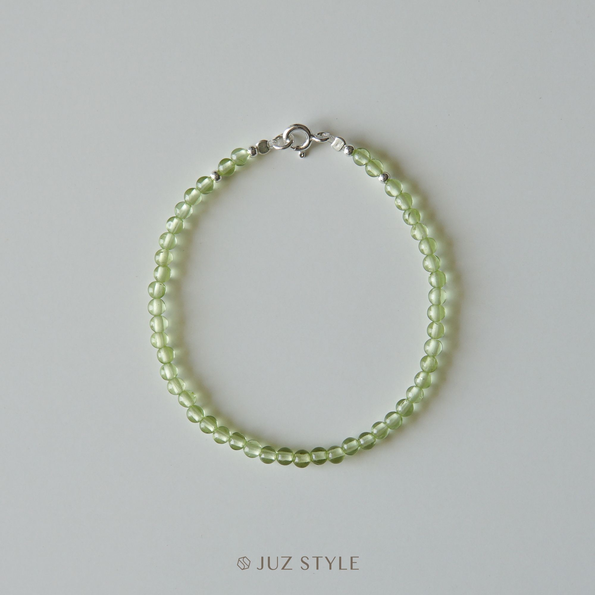  Vòng tay đá Peridot 3mm 