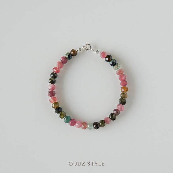  Vòng tay đá Tourmaline 5.3 x 4.2mm 