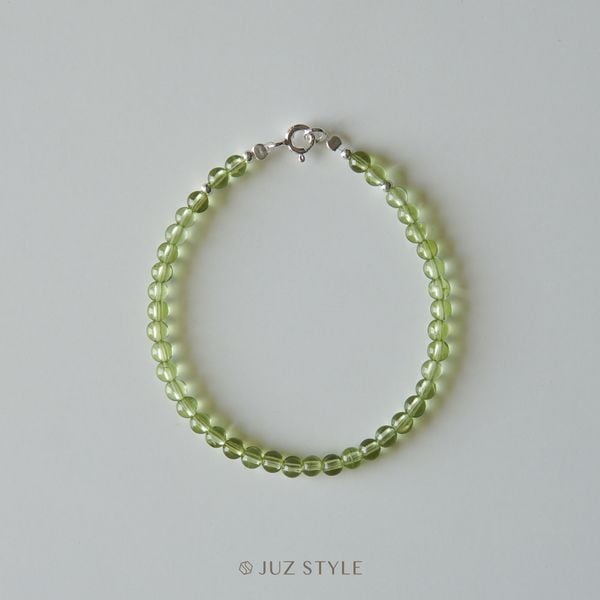  Vòng tay đá Peridot 3.5mm 