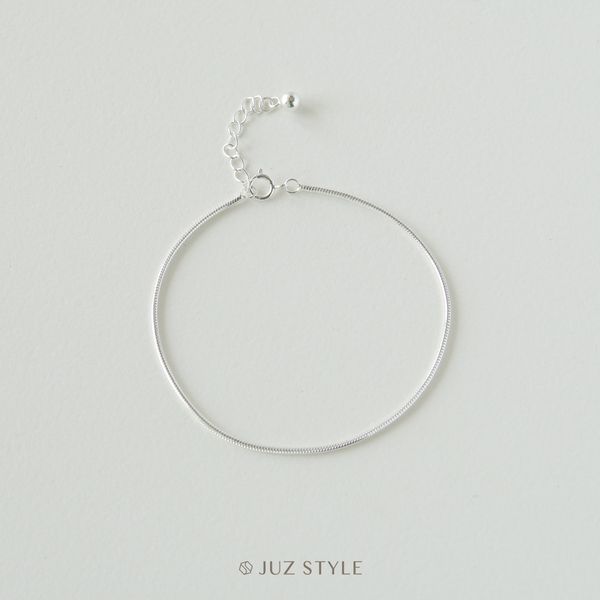  Lắc tay bạc Smooth chain 