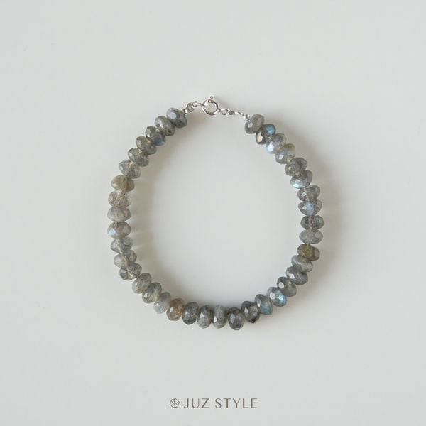  Vòng tay đá Labradorite 7x4mm 