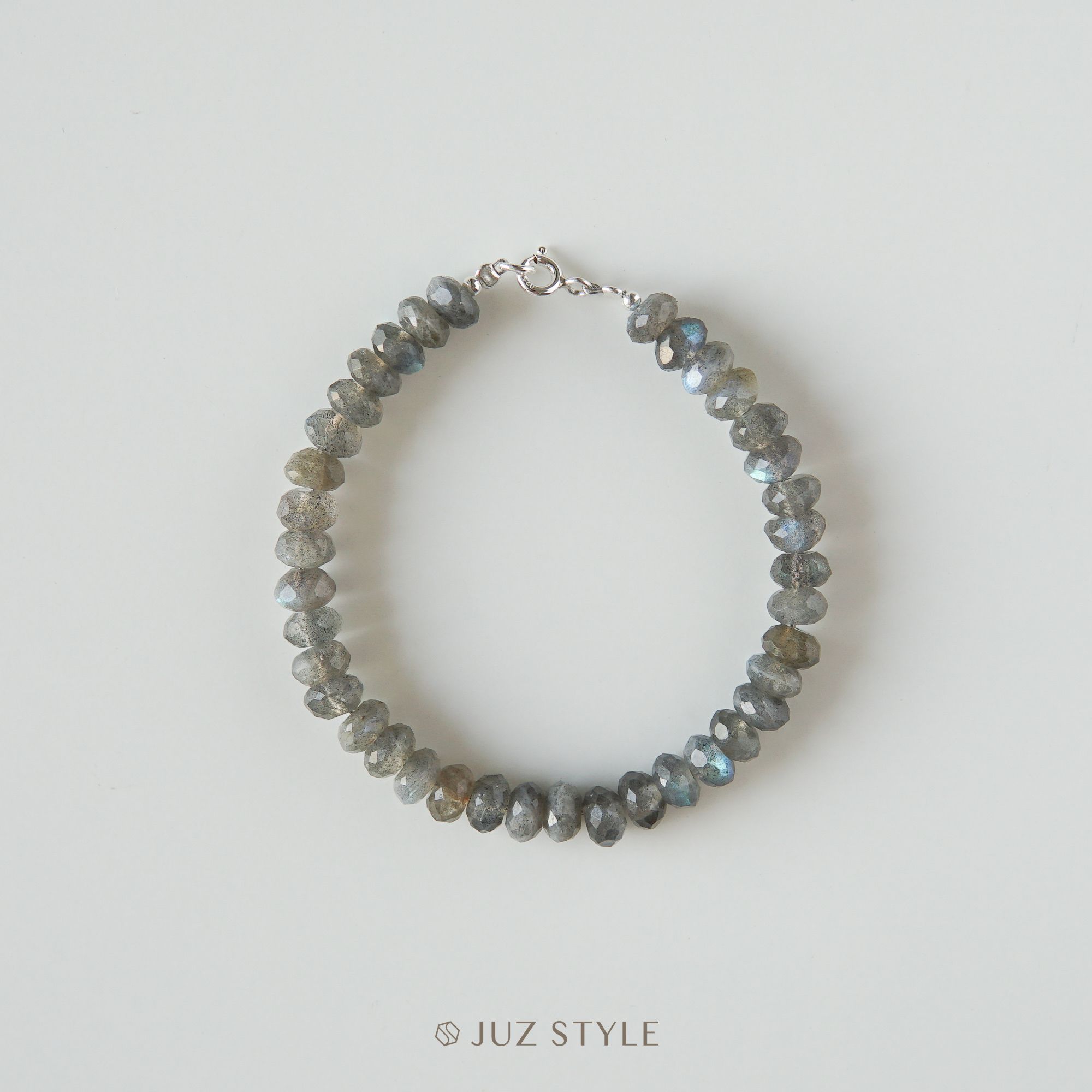  Vòng tay đá Labradorite 7x4mm 