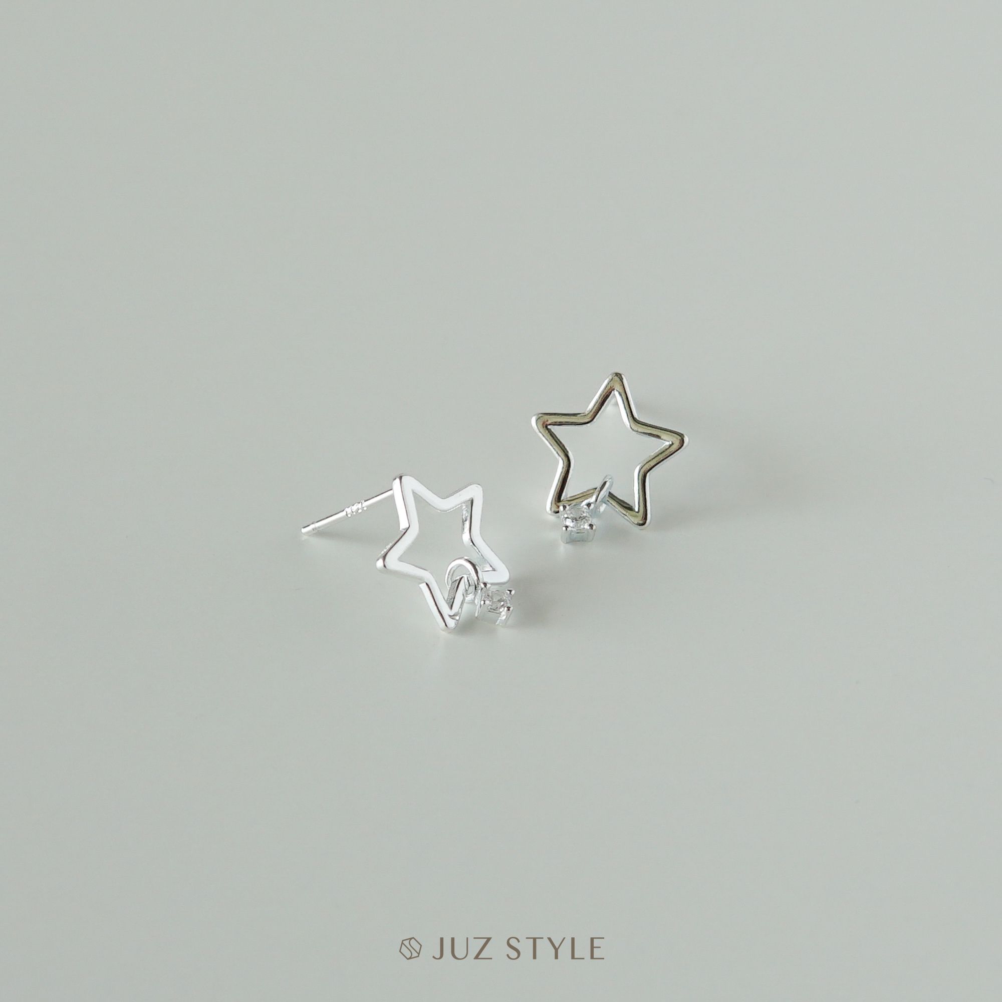  Bông tai bạc Star Twinkle 