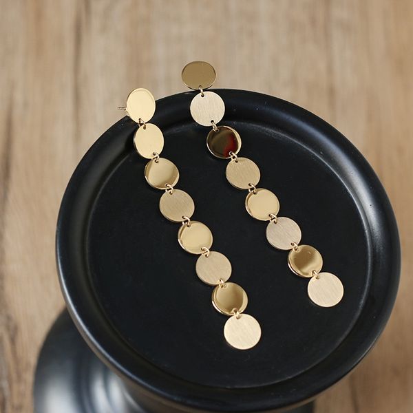  Bông tai chuỗi tròn 