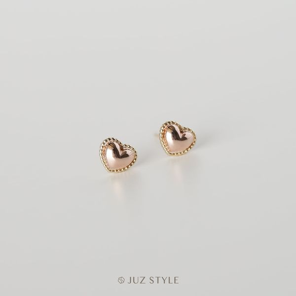  Bông tai vàng 9K Heart 