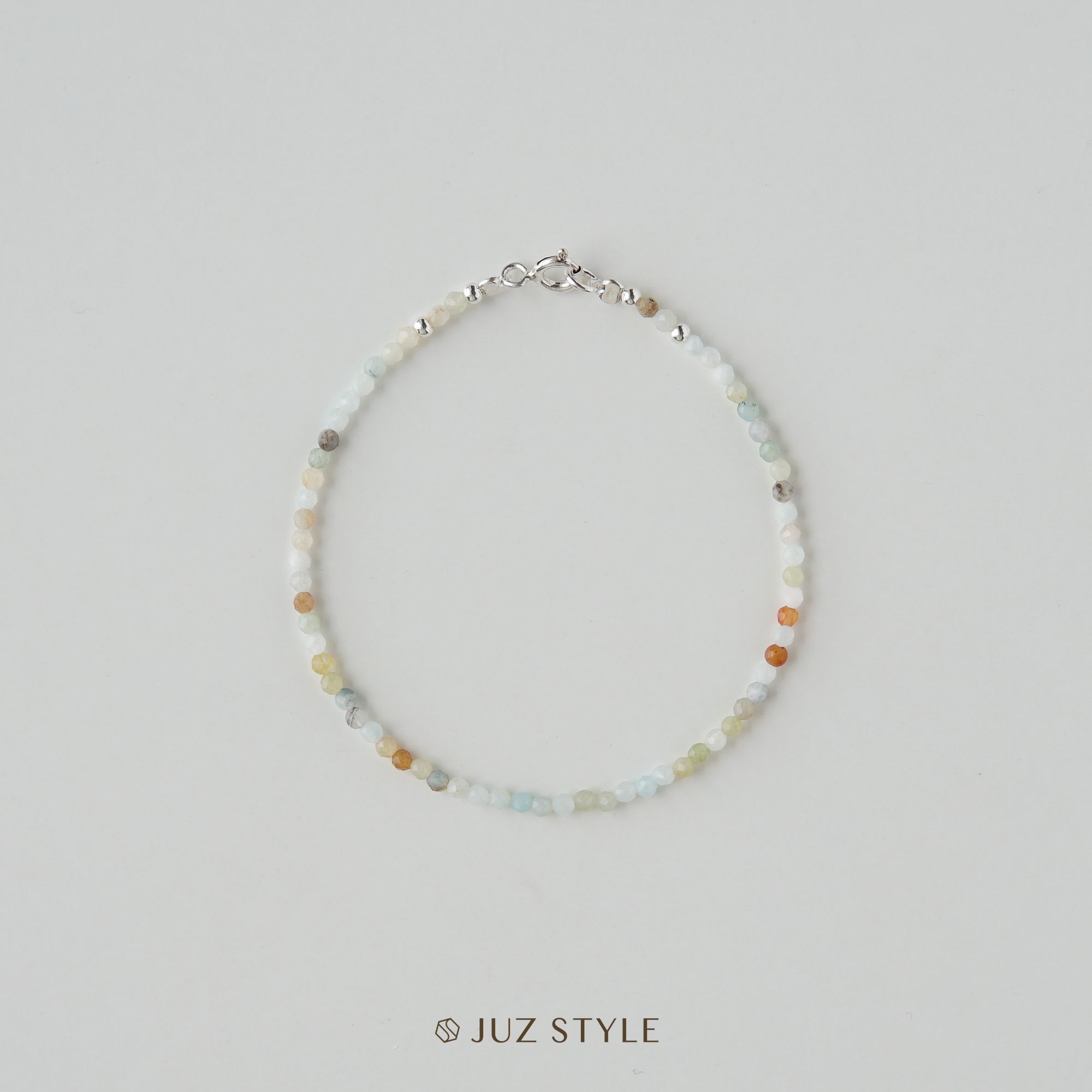  Vòng tay đá Amazonite 2mm 