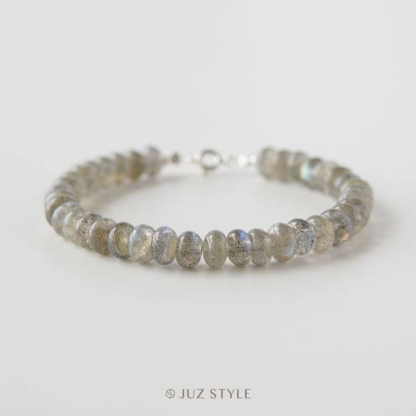  Vòng tay đá Labradorite 6x4mm 