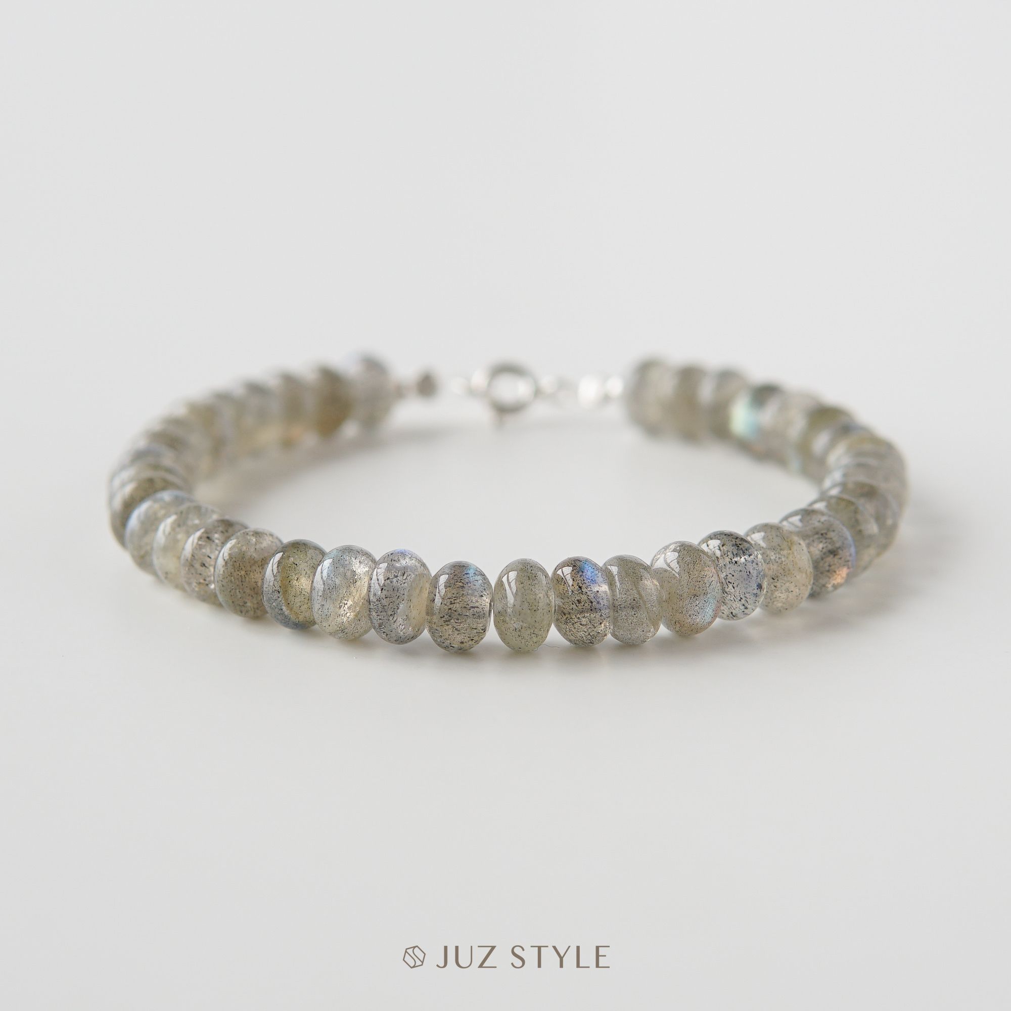  Vòng tay đá Labradorite 6x4mm 