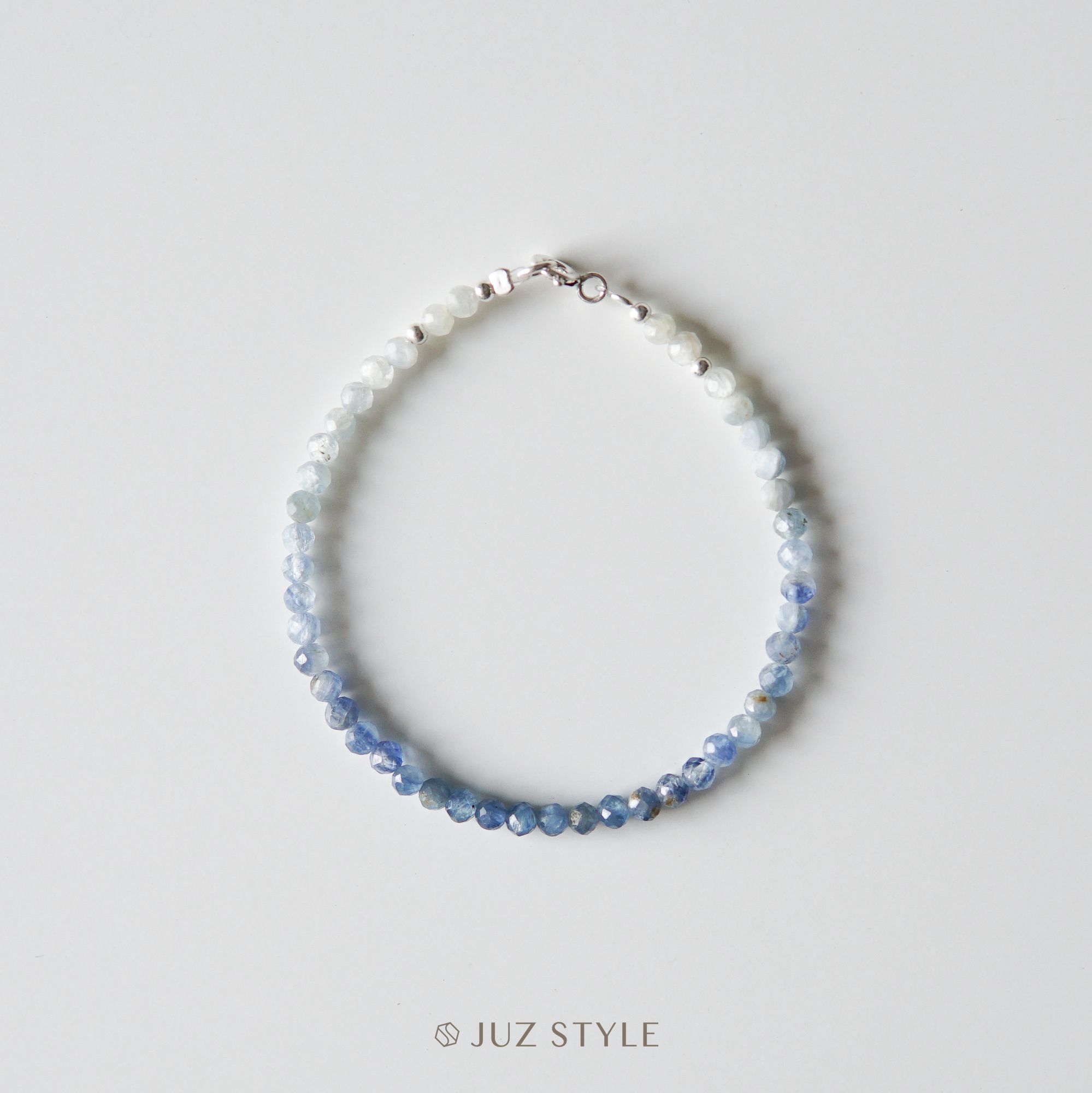  Vòng tay đá Kyanite Ombré 3.2mm 