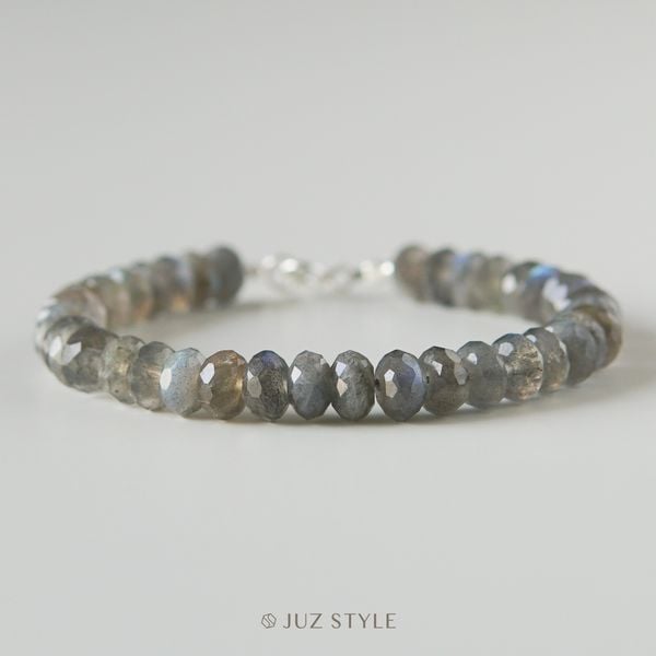  Vòng tay đá Labradorite 7x4mm 
