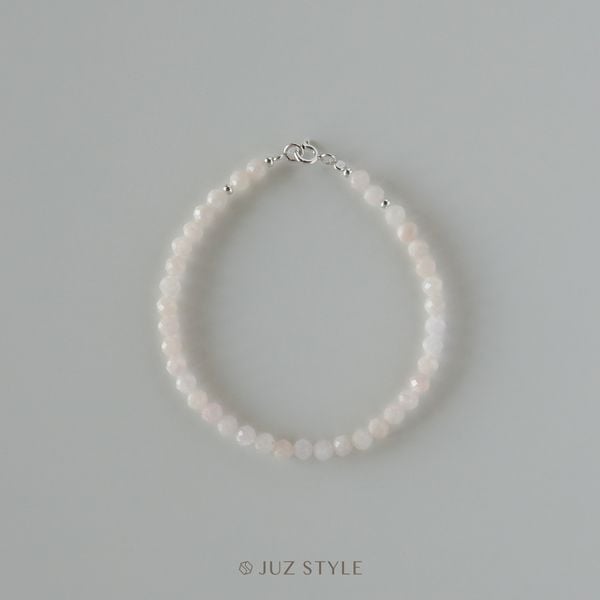  Vòng tay đá Beryls hồng 4mm 