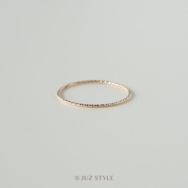  Nhẫn vàng 14K mini diac 