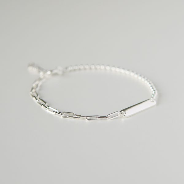  Lắc tay bạc The bar tag 