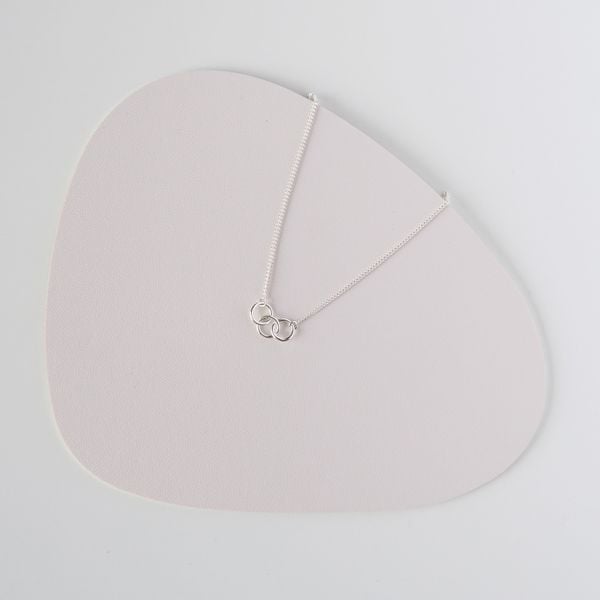  Dây chuyền bạc Trio circles 