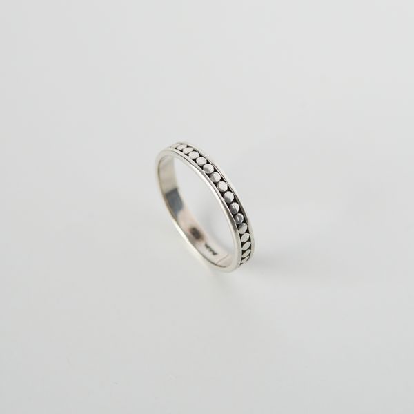  Nhẫn bạc Circles & lines 