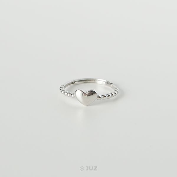  Nhẫn bạc Heart dots 