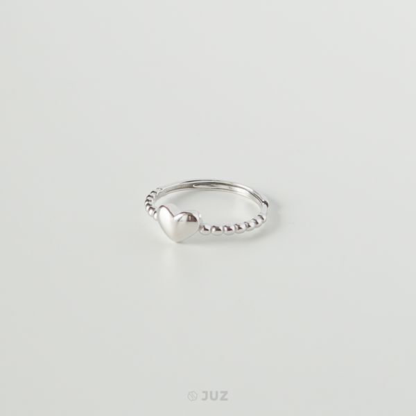  Nhẫn bạc Heart dots 