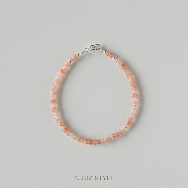  Vòng tay đá Sunstone 3.2mm x 2.3mm 