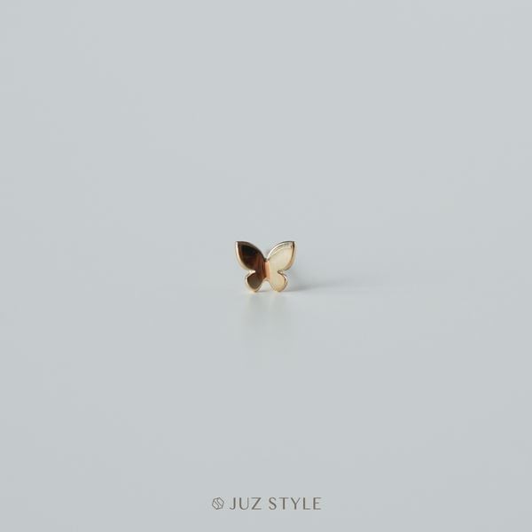  Bông tai vàng 14K Butterfly 