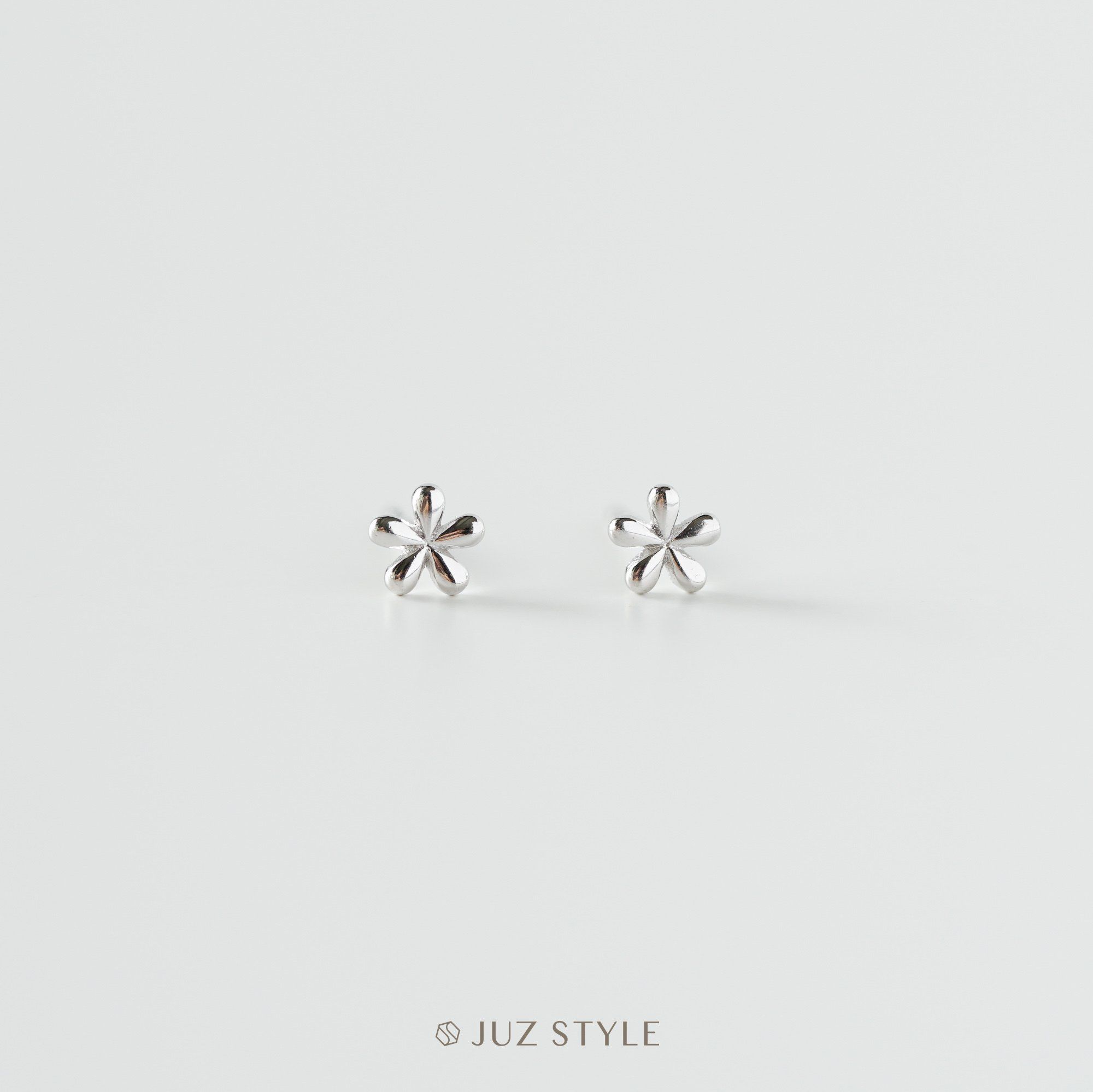  Bông tai bạc Tiny flower 