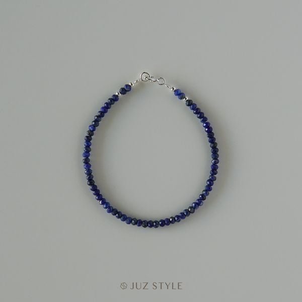  Vòng tay đá Lapis Lazuli 3x2mm 
