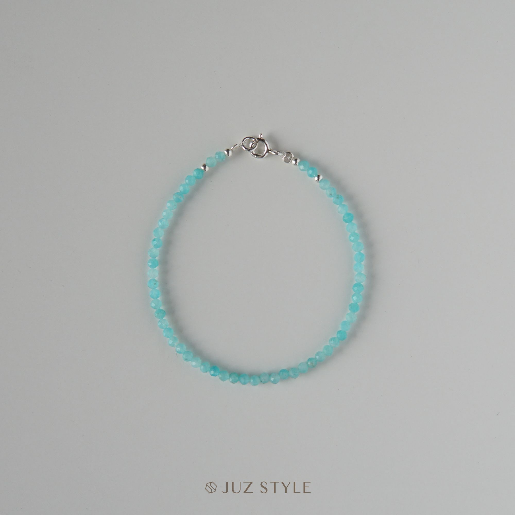  Vòng tay đá Amazonite 2.5mm 