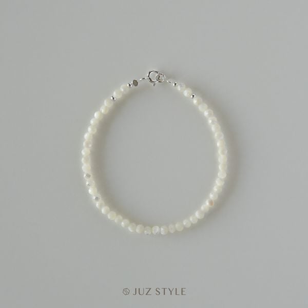  Vòng tay đá vỏ xà cừ 3.3mm 