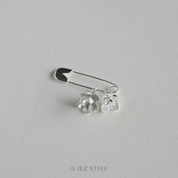  Ghim cài bạc Jasmine 