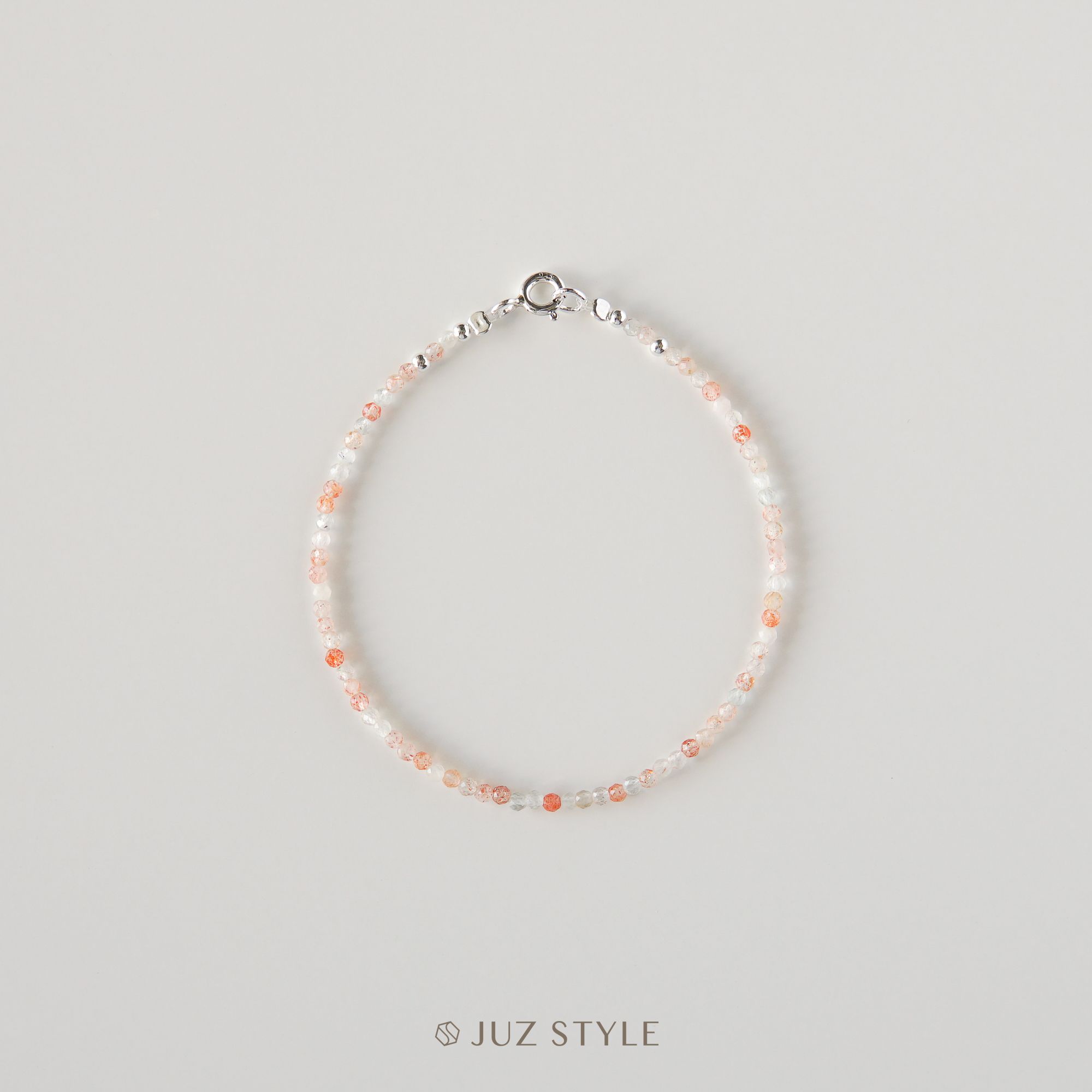  Vòng tay đá sunstone Arusha 2mm 