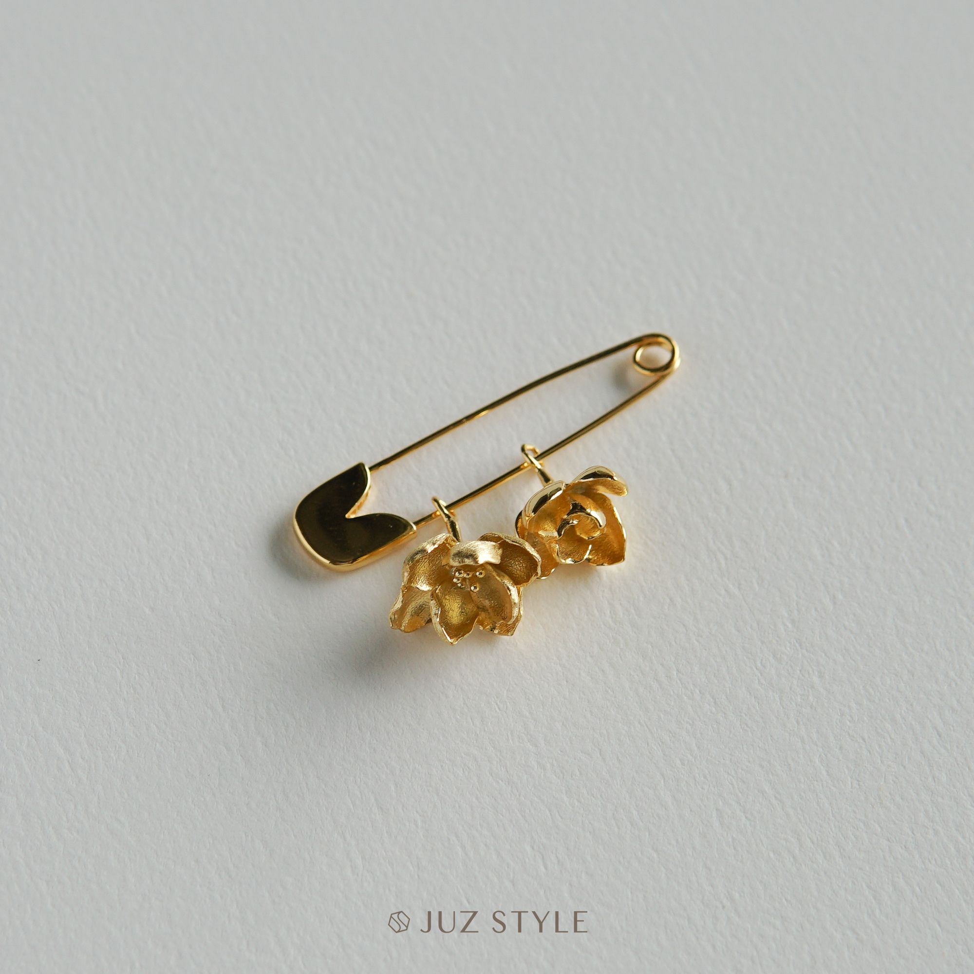  Ghim cài bạc Jasmine (vàng) 