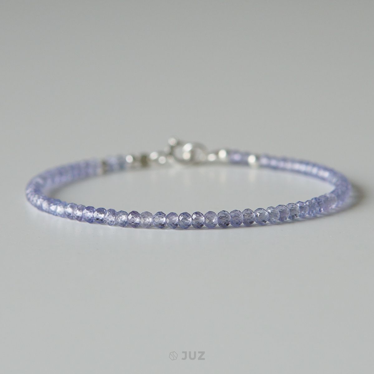  Vòng tay đá Tanzanite 2.5mm 