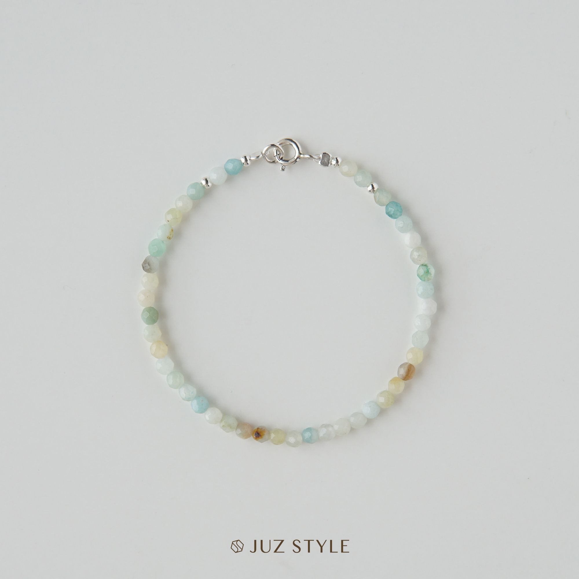  Vòng tay đá Amazonite 3mm 