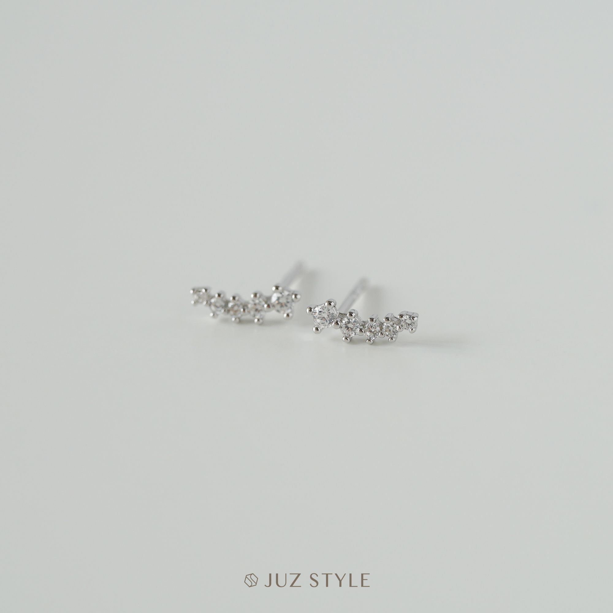  Bông tai bạc đá Cz 