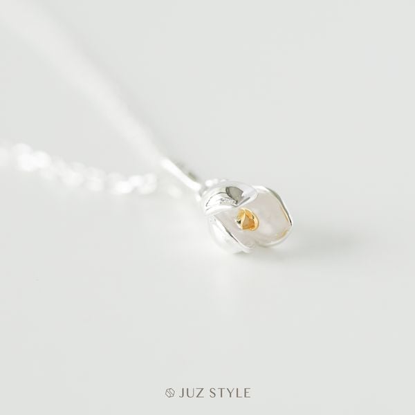  Dây chuyền bạc Flower 