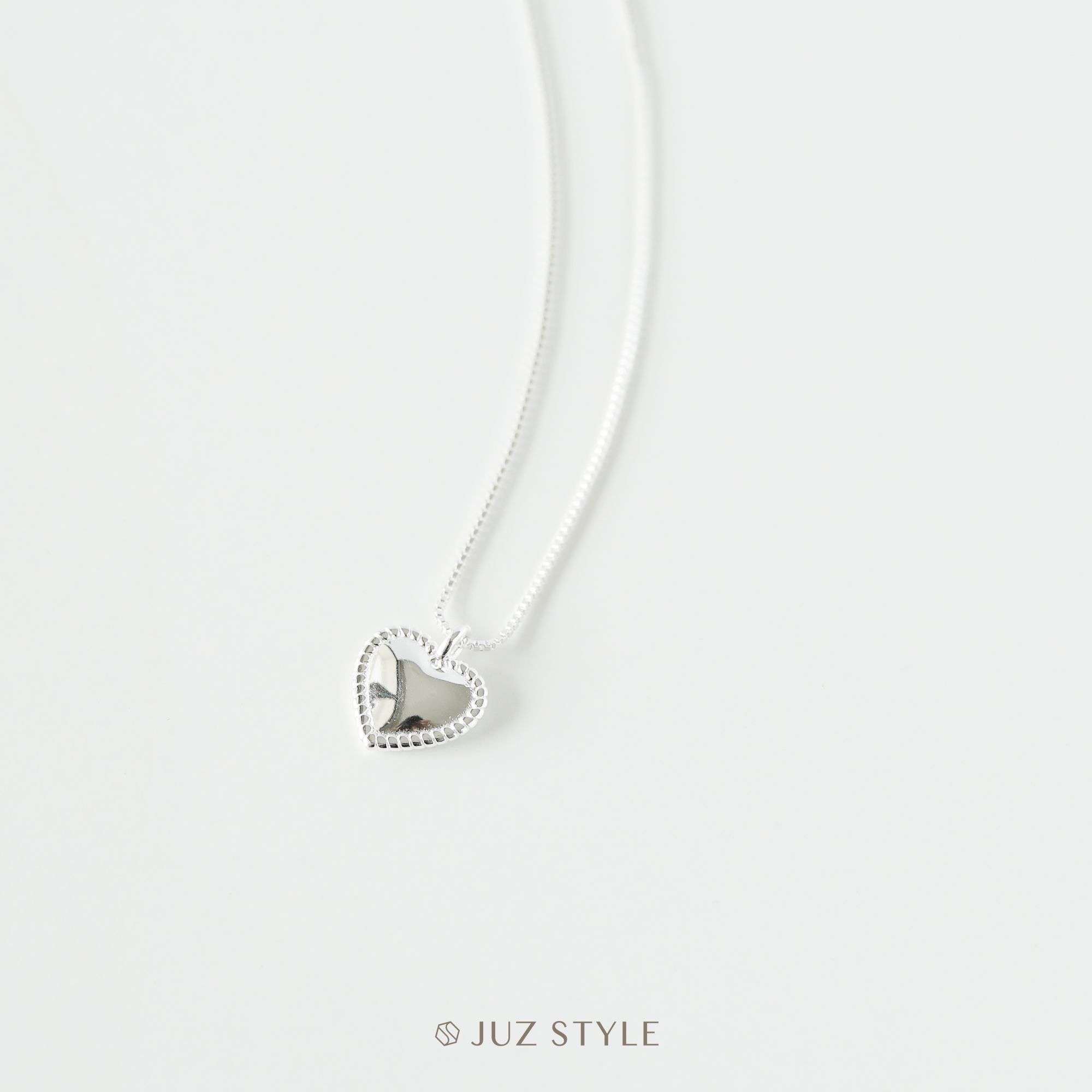  Dây chuyền bạc Heart 