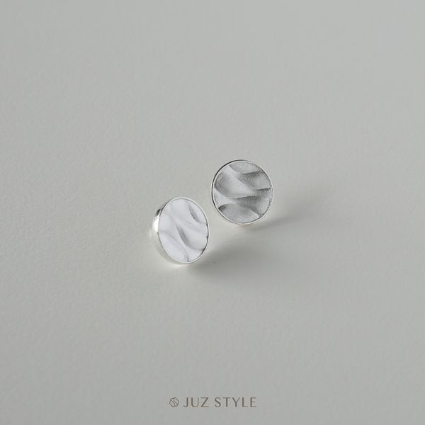  Bông tai bạc Fish Wave 