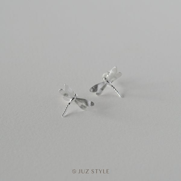  Bông tai bạc Dragonfly 