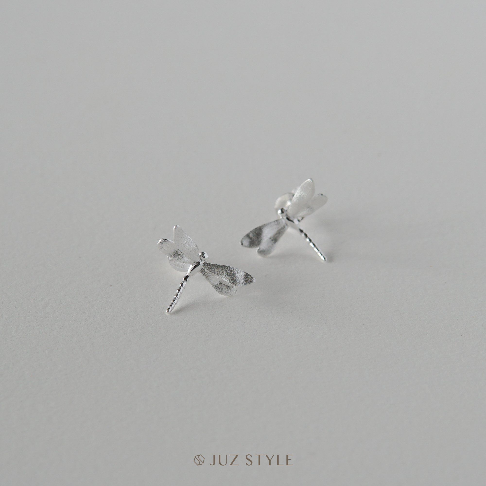  Bông tai bạc Dragonfly 