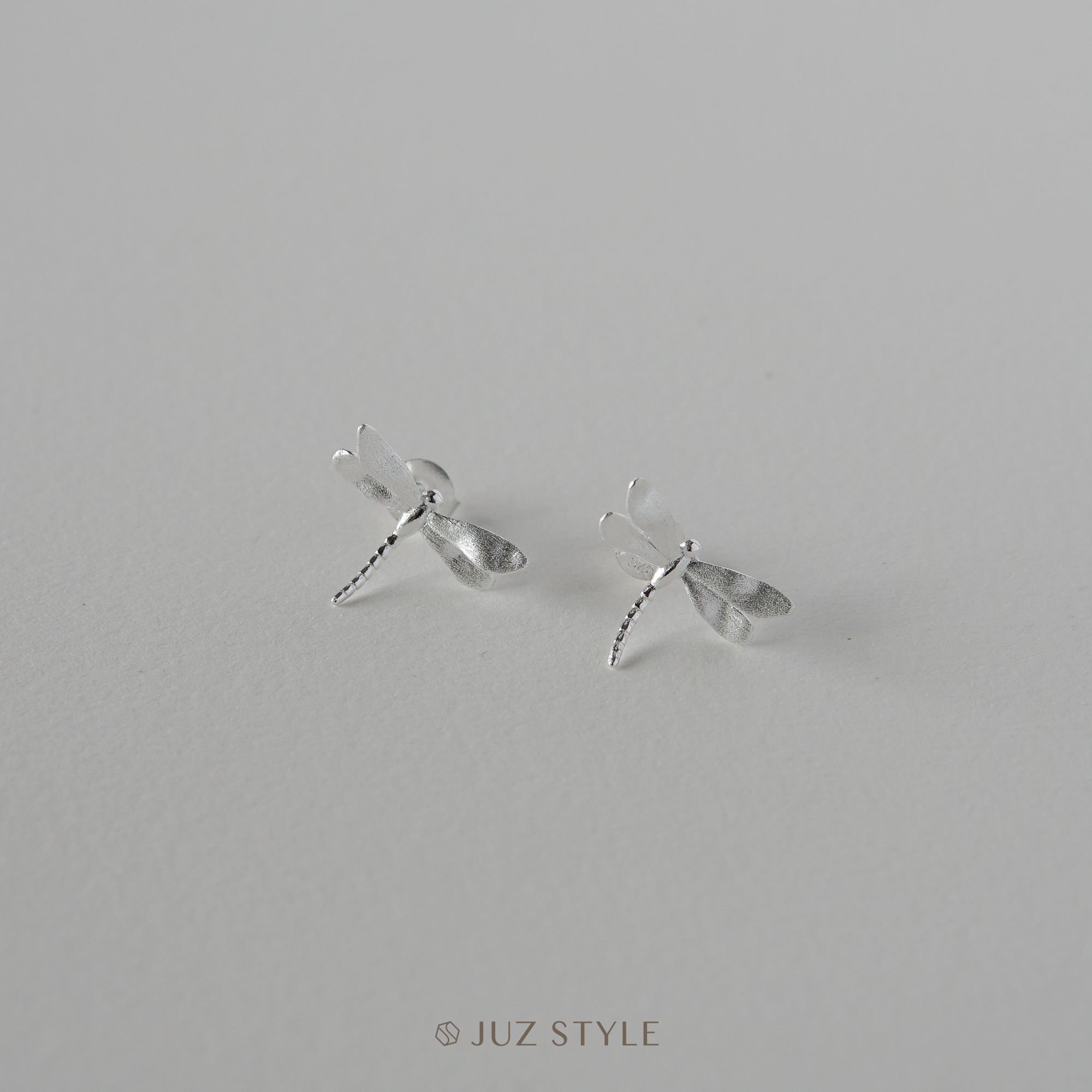  Bông tai bạc Dragonfly 