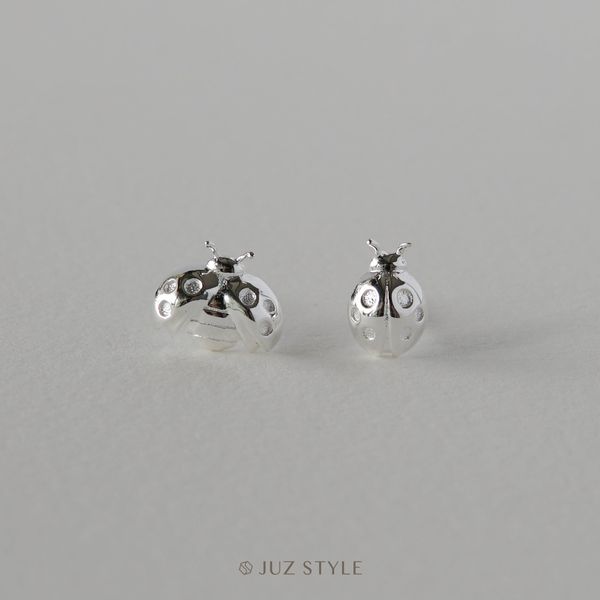  Bông tai bạc Lady Bud 