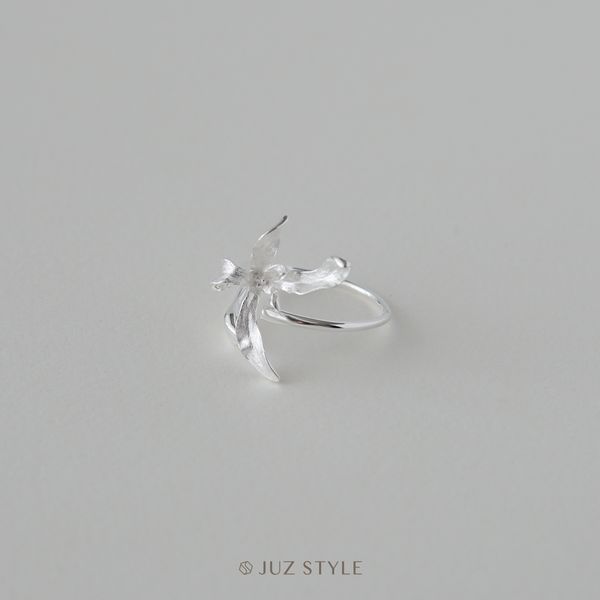  Nhẫn bạc hoa phong lan 