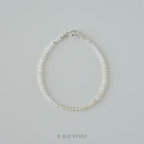  Vòng tay đá Citrine thạch anh vàng 2.6mm 